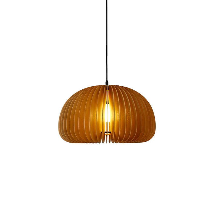 Wooden Orb Pendant Lamp-DWHOME