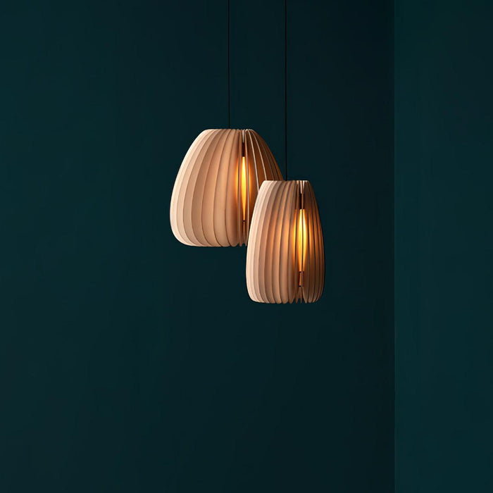 Wooden Orb Pendant Lamp-DWHOME
