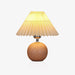 Wooden Pleated Table Lamp - DWHOME