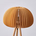 Wooden Pumpkin Floor Lamp-DWHOME