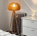 Wooden Pumpkin Floor Lamp-DWHOME
