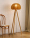 Wooden Pumpkin Floor Lamp-DWHOME