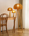 Wooden Pumpkin Floor Lamp-DWHOME