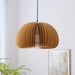 Wooden Pumpkin Pendant Lamp-DWHOME