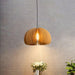 Wooden Pumpkin Pendant Lamp-DWHOME