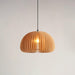 Wooden Pumpkin Pendant Lamp-DWHOME