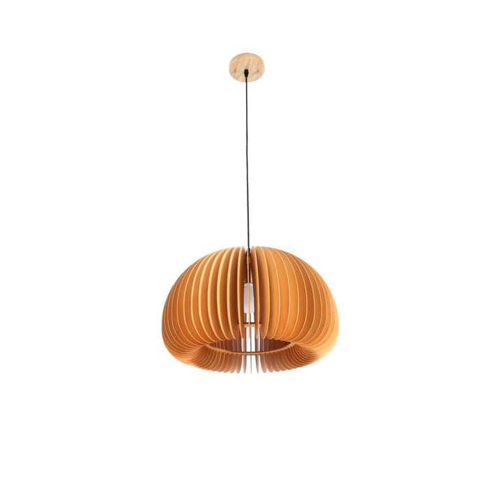 Wooden Pumpkin Pendant Lamp-DWHOME