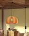 Wooden Pumpkin Swag Lights-DWHOME
