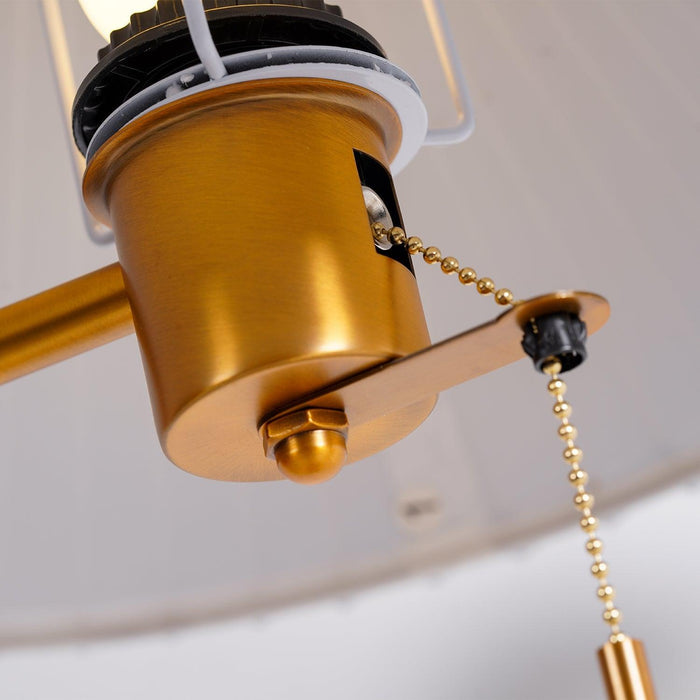 Wooden Retro Table Lamp-DWHOME