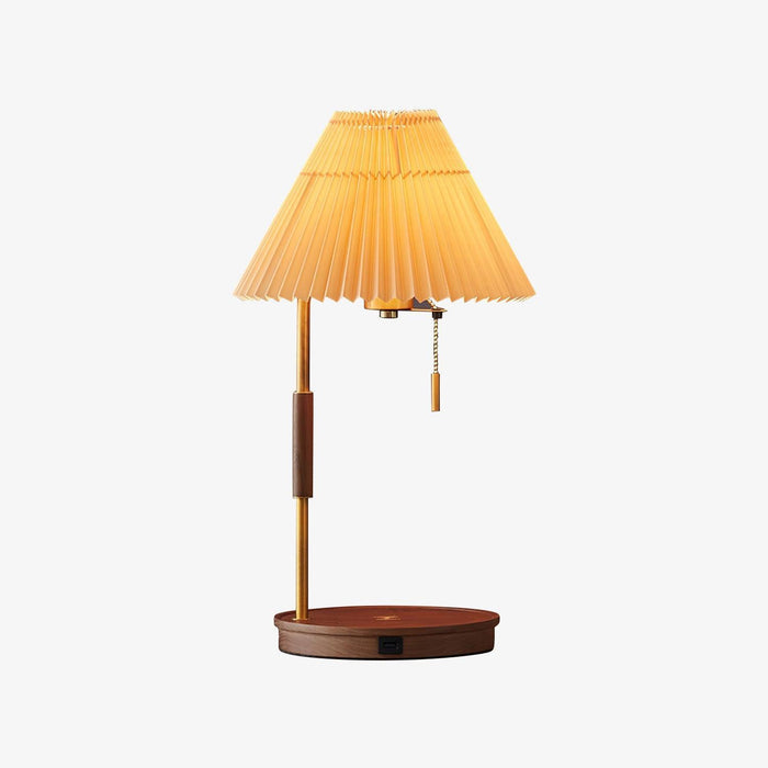 Wooden Retro Table Lamp-DWHOME