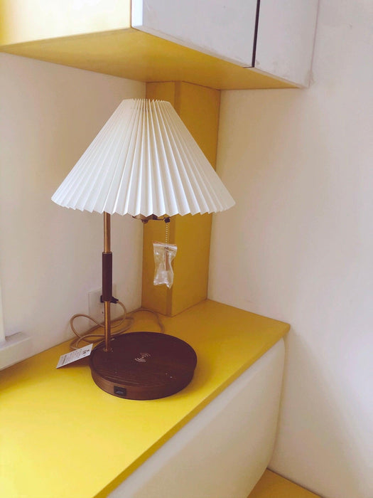 Wooden Retro Table Lamp-DWHOME