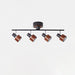 Wooden Adjustable Spot Ceiling Lamp-DWHOME