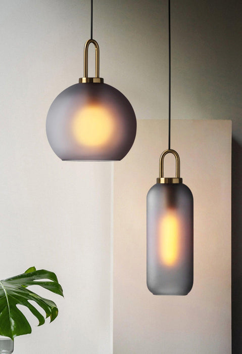 Pendulum Glass Pendant Lamp-DWHOME
