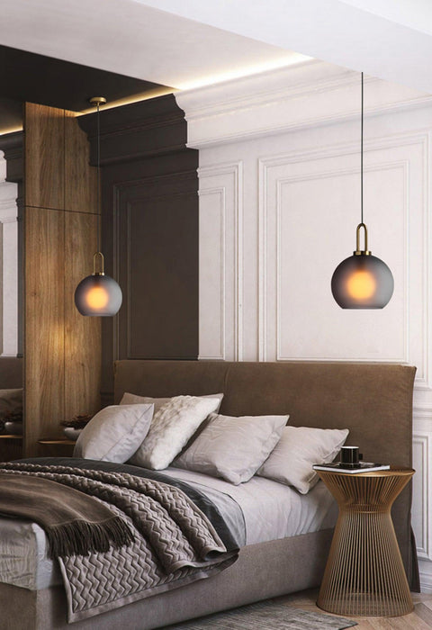 Pendulum Glass Pendant Lamp-DWHOME