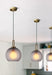 Pendulum Glass Pendant Lamp-DWHOME