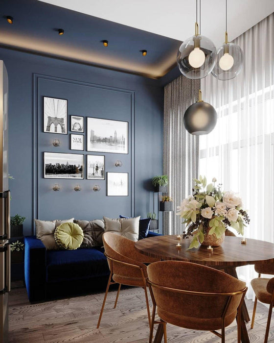 Pendulum Glass Pendant Lamp-DWHOME