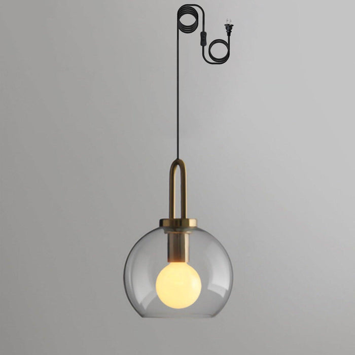 Glass Pendant Swag Light-DWHOME