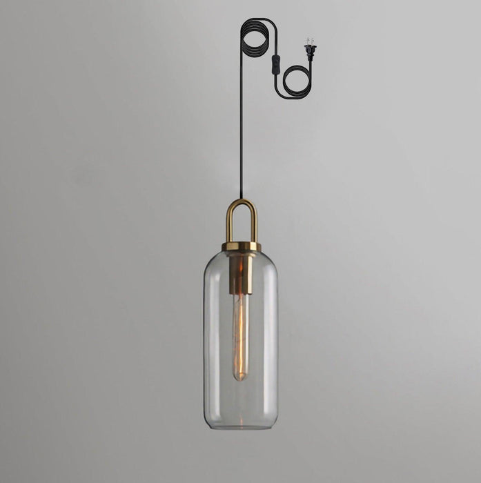 Glass Pendant Swag Light-DWHOME