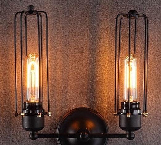 Ylva Twin English Style Street Wall Lamp - DWHOME