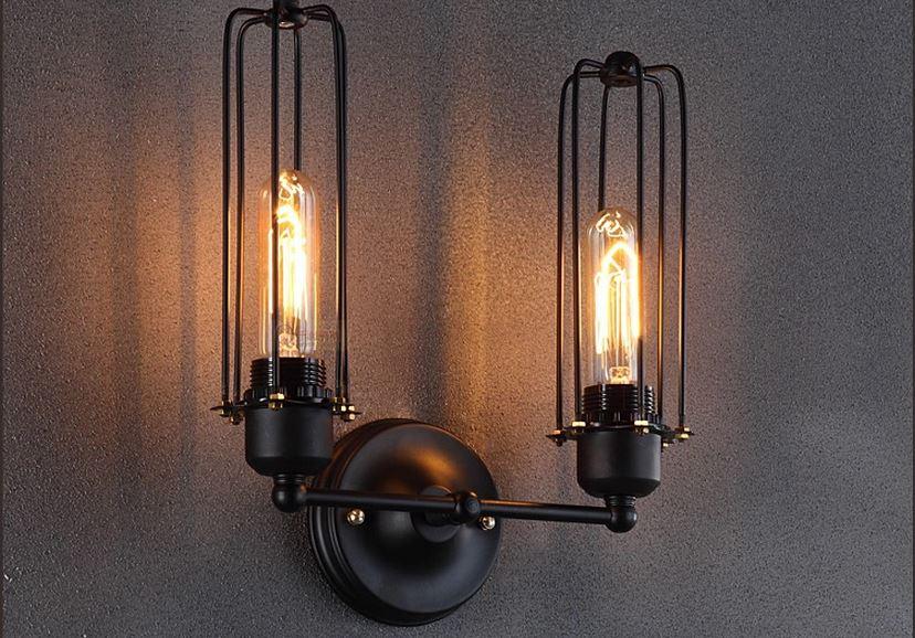Ylva Twin English Style Street Wall Lamp - DWHOME
