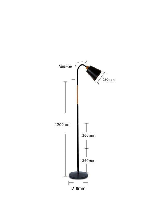 Yngve Contemporary Pastel Color Floor Lamp - DWHOME