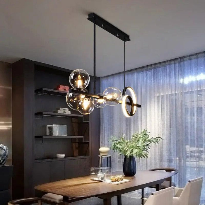 Zelda Modern Linear Bubble Chandelier - DWHOME