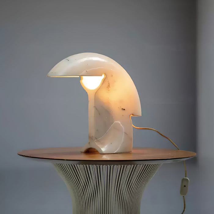 Elios Marble Table Lamp-DWHOME