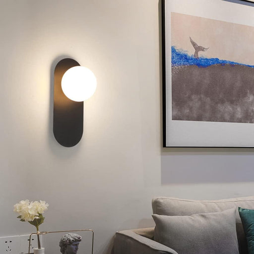 Aalberg Modern Oval Candlelight Wall Lamp - DWHOME