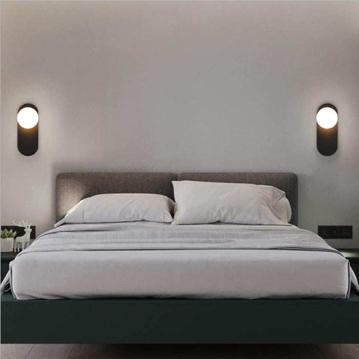 Aalberg Modern Oval Candlelight Wall Lamp - DWHOME