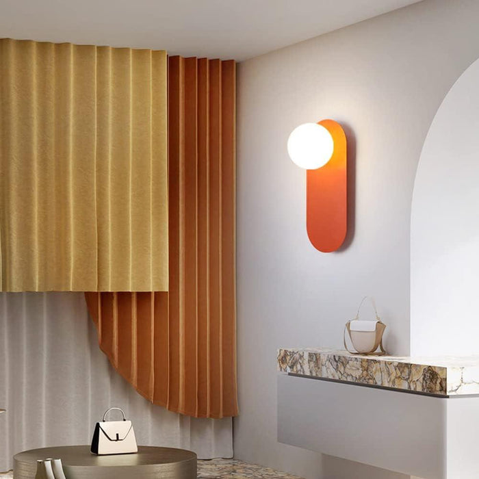 Aalberg Modern Oval Candlelight Wall Lamp - DWHOME