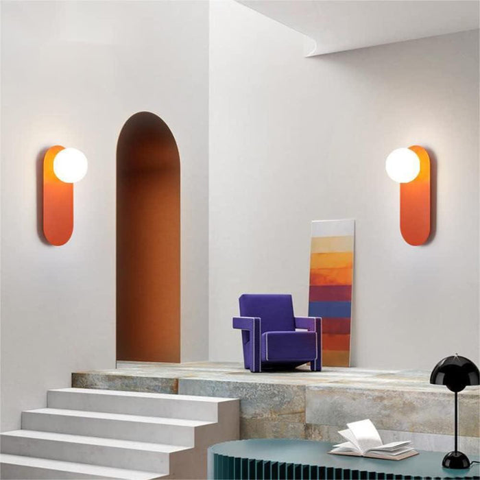 Aalberg Modern Oval Candlelight Wall Lamp - DWHOME