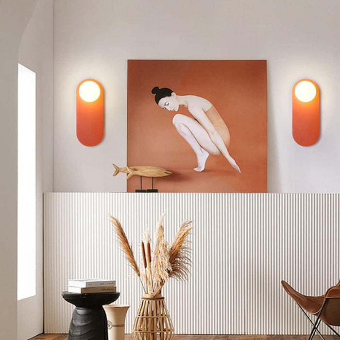 Aalberg Modern Oval Candlelight Wall Lamp - DWHOME