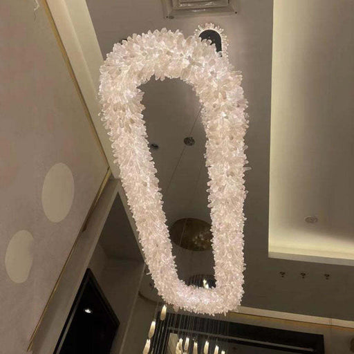 Primary Crystal Oval Chandelier-DWHOME