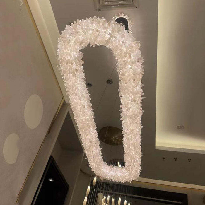 Primary Crystal Oval Chandelier-DWHOME