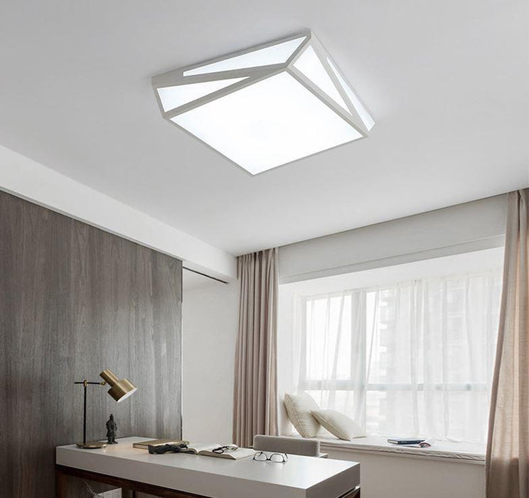 Acrylic LED Ceiling Light Geometric Figure - DWHOME