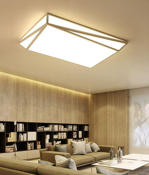 Acrylic LED Ceiling Light Geometric Figure - DWHOME