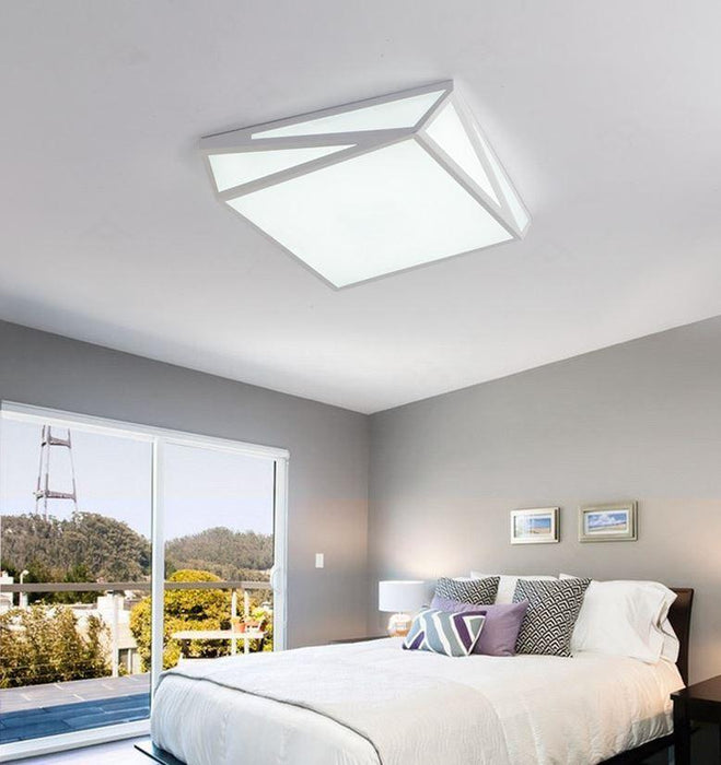 Acrylic LED Ceiling Light Geometric Figure - DWHOME