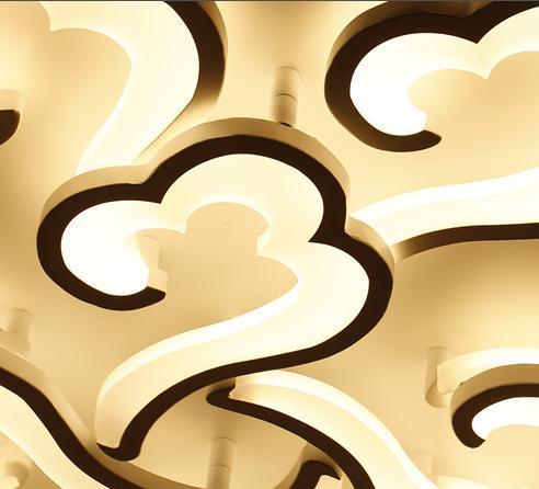 Acrylic LED Cloud Design Ceiling Light for Living Room Bedroom - DWHOME