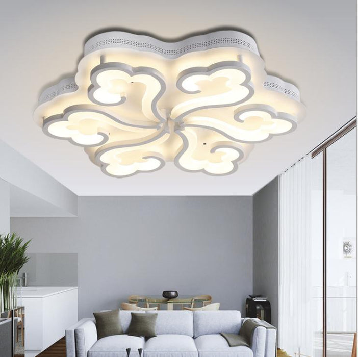 Acrylic LED Cloud Design Ceiling Light for Living Room Bedroom - DWHOME
