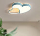 Acrylic LED Double Heart Ceiling Light for Children Room - DWHOME