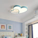 Acrylic LED Double Heart Ceiling Light for Children Room - DWHOME