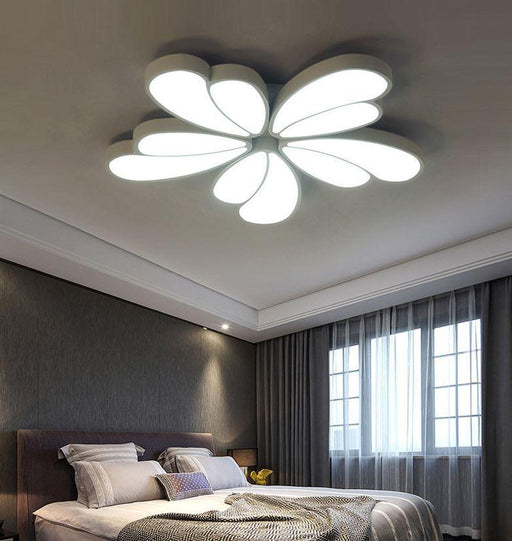 Acrylic LED Flower Ceiling Light for Living Room Bedroom - DWHOME