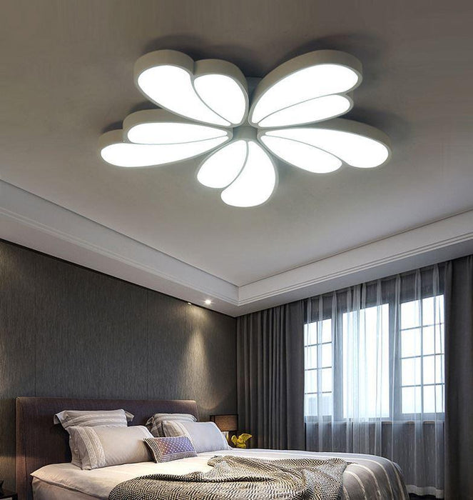 Acrylic LED Flower Ceiling Light for Living Room Bedroom - DWHOME