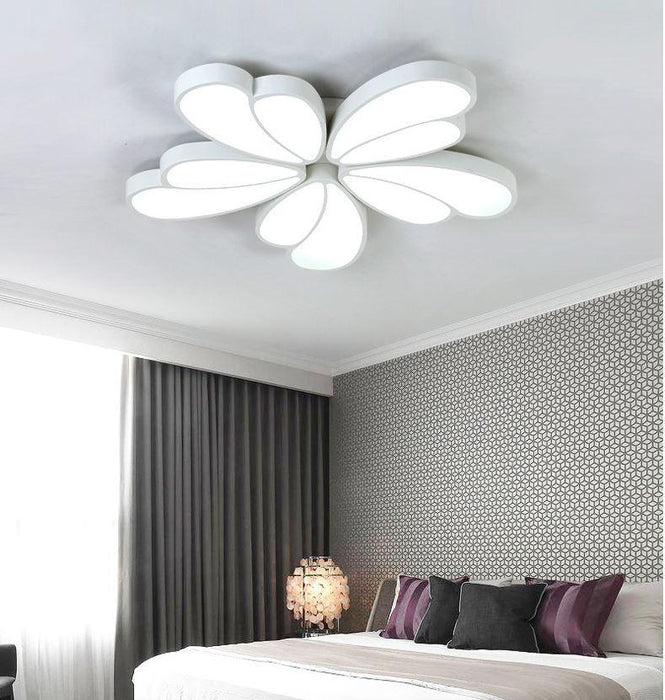 Acrylic LED Flower Ceiling Light for Living Room Bedroom - DWHOME