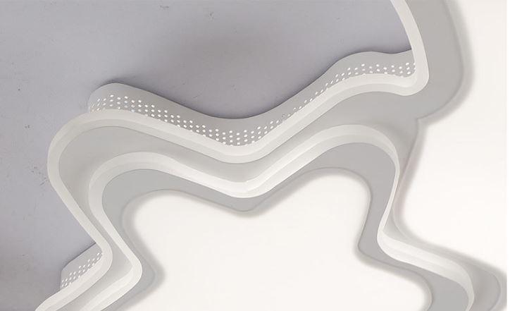 Acrylic Moon and Star Ceiling Light for Living Room Bedroom - DWHOME