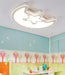 Acrylic Moon and Star Ceiling Light for Living Room Bedroom - DWHOME