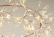 Acrylic Round Branches Design LED Chandelier for Living Room Bedroom Dining Room - DWHOME