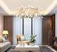 Acrylic Round Branches Design LED Chandelier for Living Room Bedroom Dining Room - DWHOME