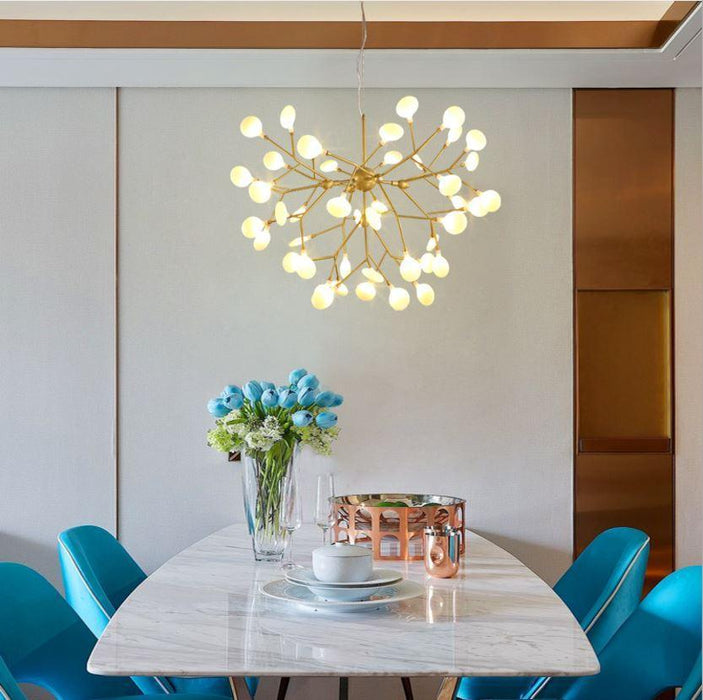 Acrylic Tree Branches Design LED Chandelier for Living Room Bedroom Dining Room - DWHOME