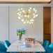 Acrylic Tree Branches Design LED Chandelier for Living Room Bedroom Dining Room - DWHOME